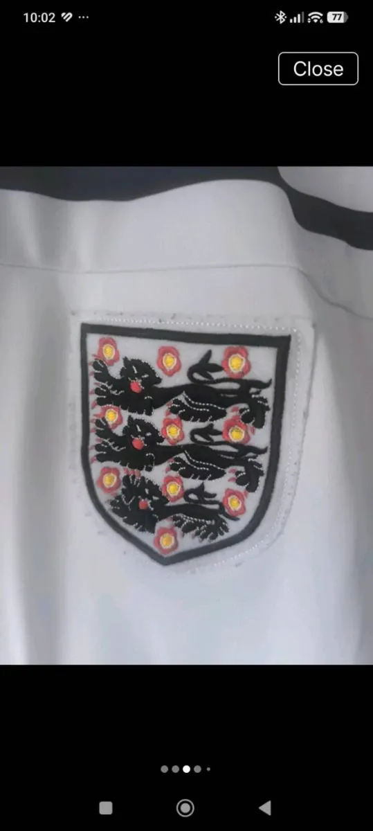 England 1982 World Cup football jersey - Image 2
