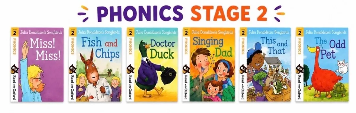 Early Reader - 6 Julia Donaldson Books  Stage 2 - Image 1