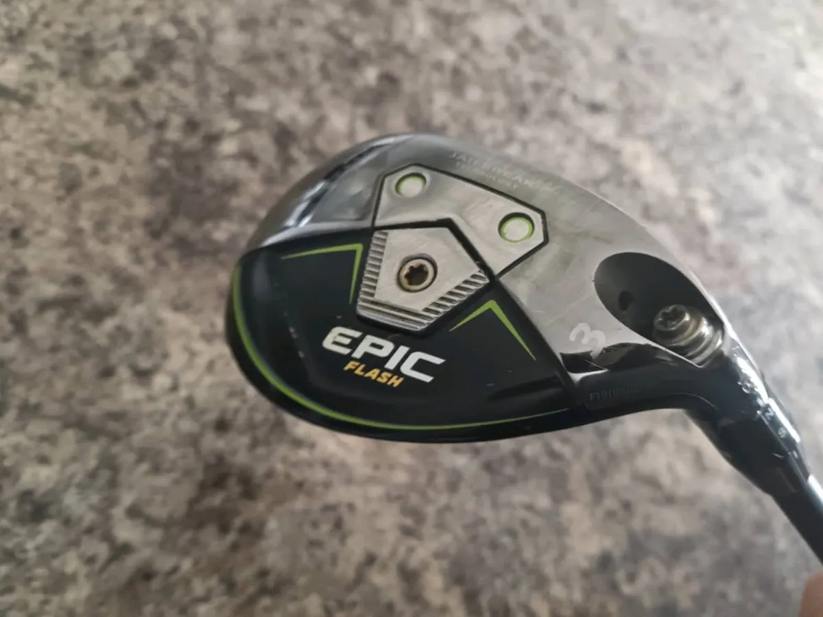 Callaway Epic Flash 3 Hybrid. Excellent. New shaft - Image 1