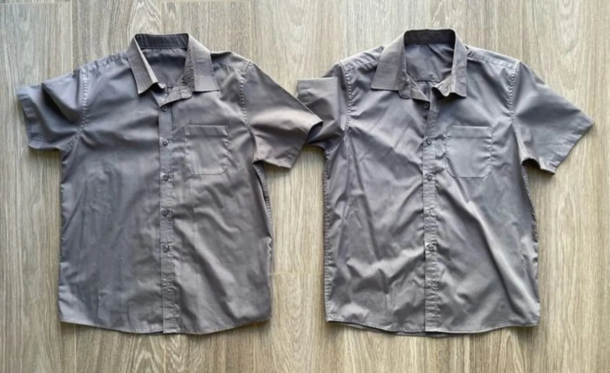 Grey School Shirts & Trousers: 12-13yrs - Image 2