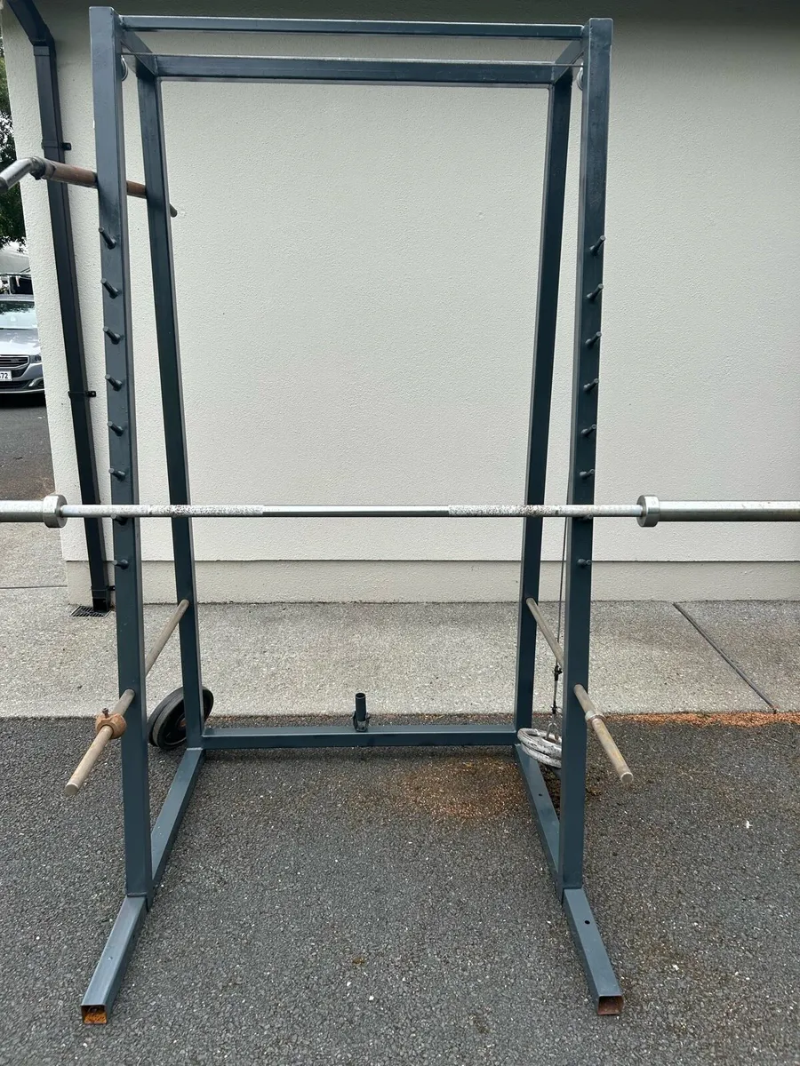 Steel power rack - Image 2