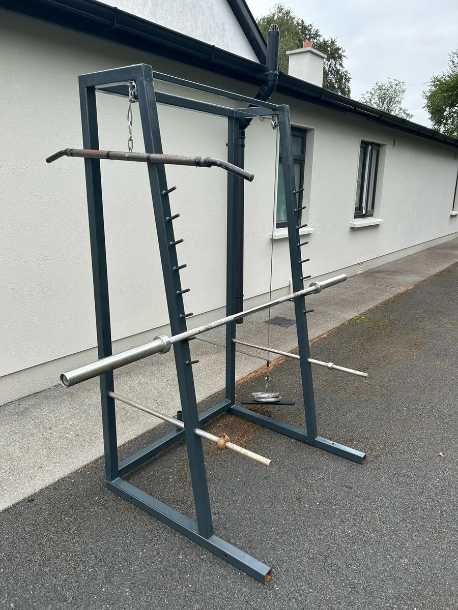 Steel power rack - Image 3