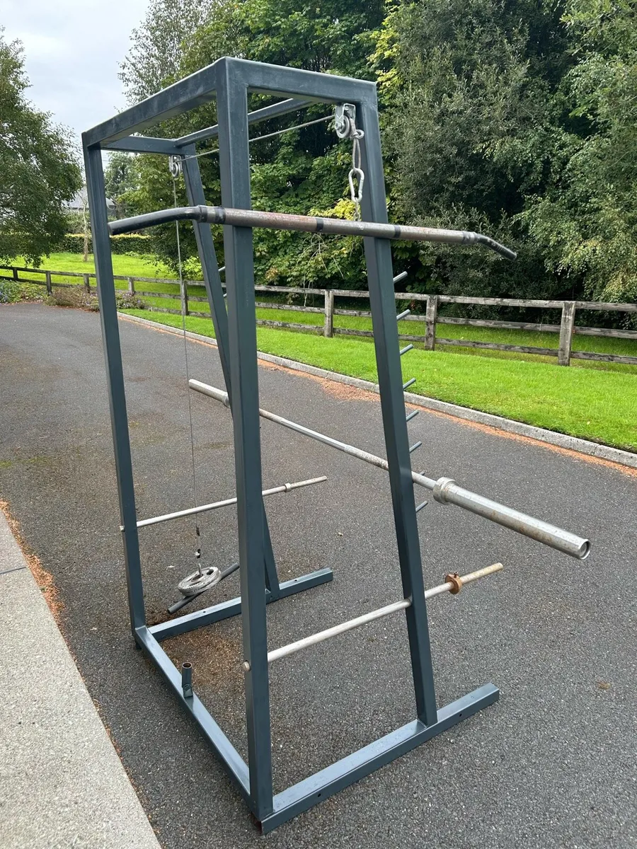 Steel power rack - Image 4