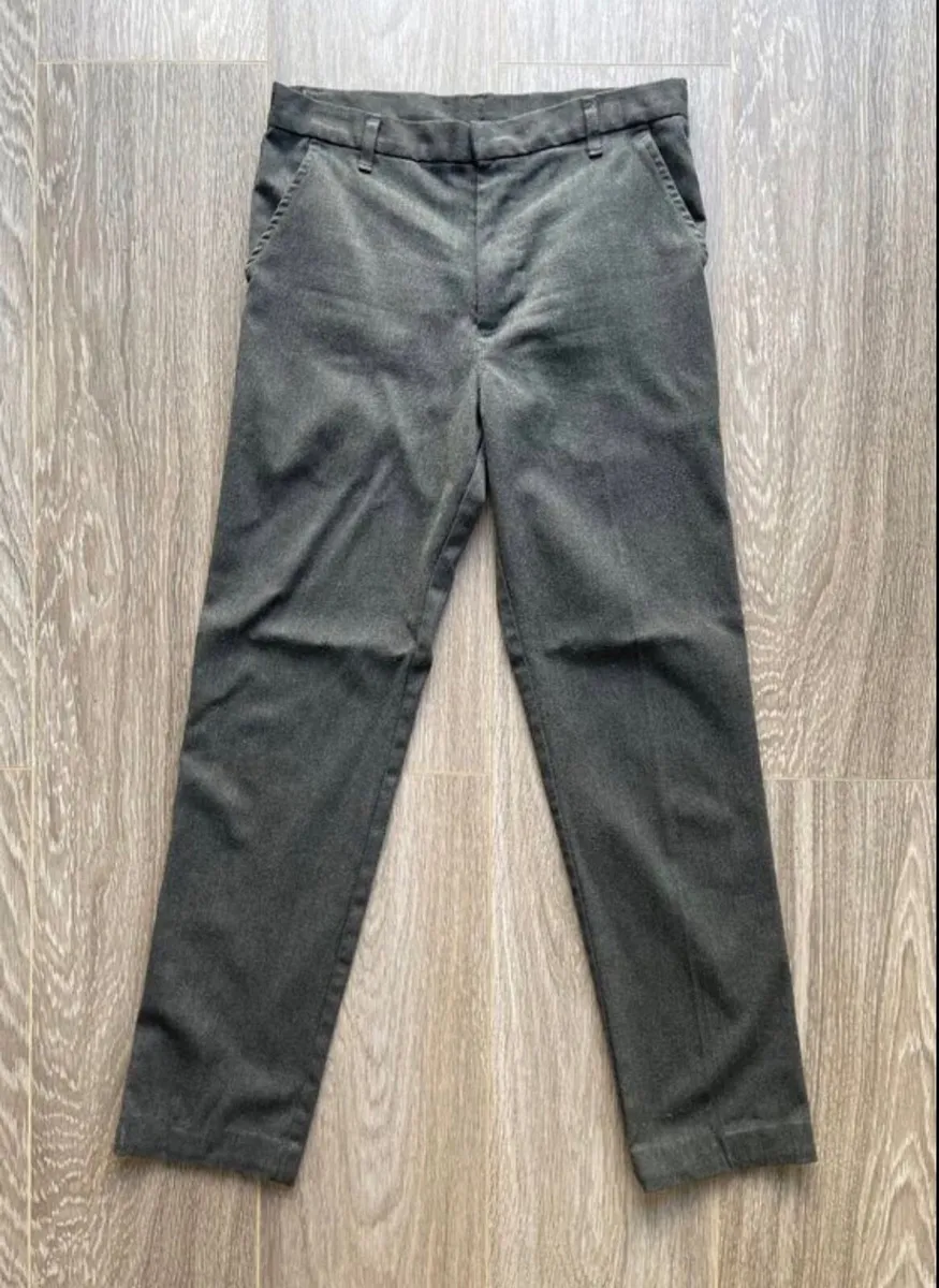 Grey School Trousers: 13-14yrs