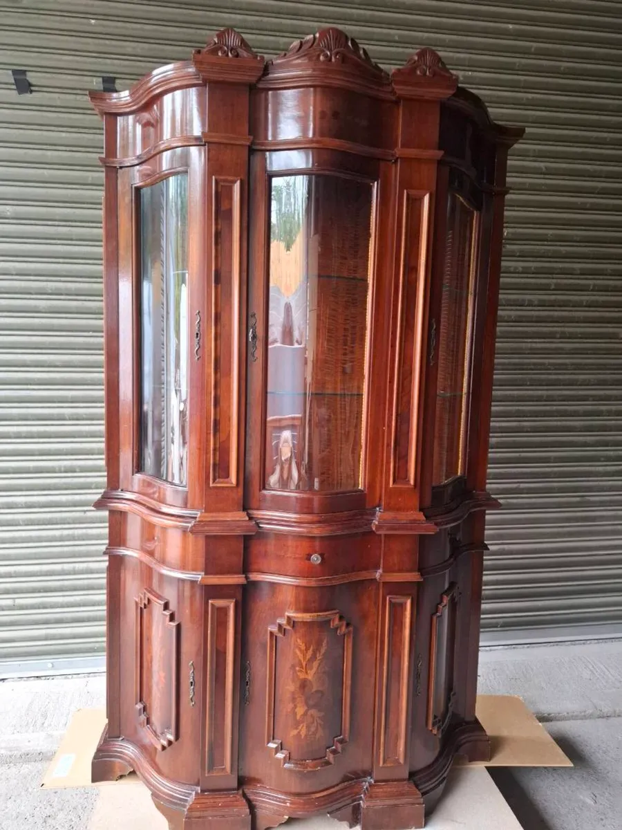 Large Ornate Display Cabinet / Vitrine (DELIVERY) - Image 1