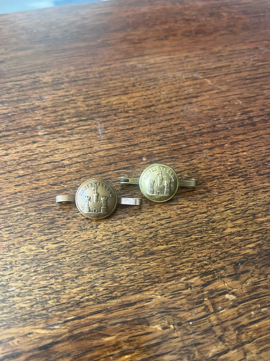 WW1 Inniskilling Sweetheart Brooches - Image 1