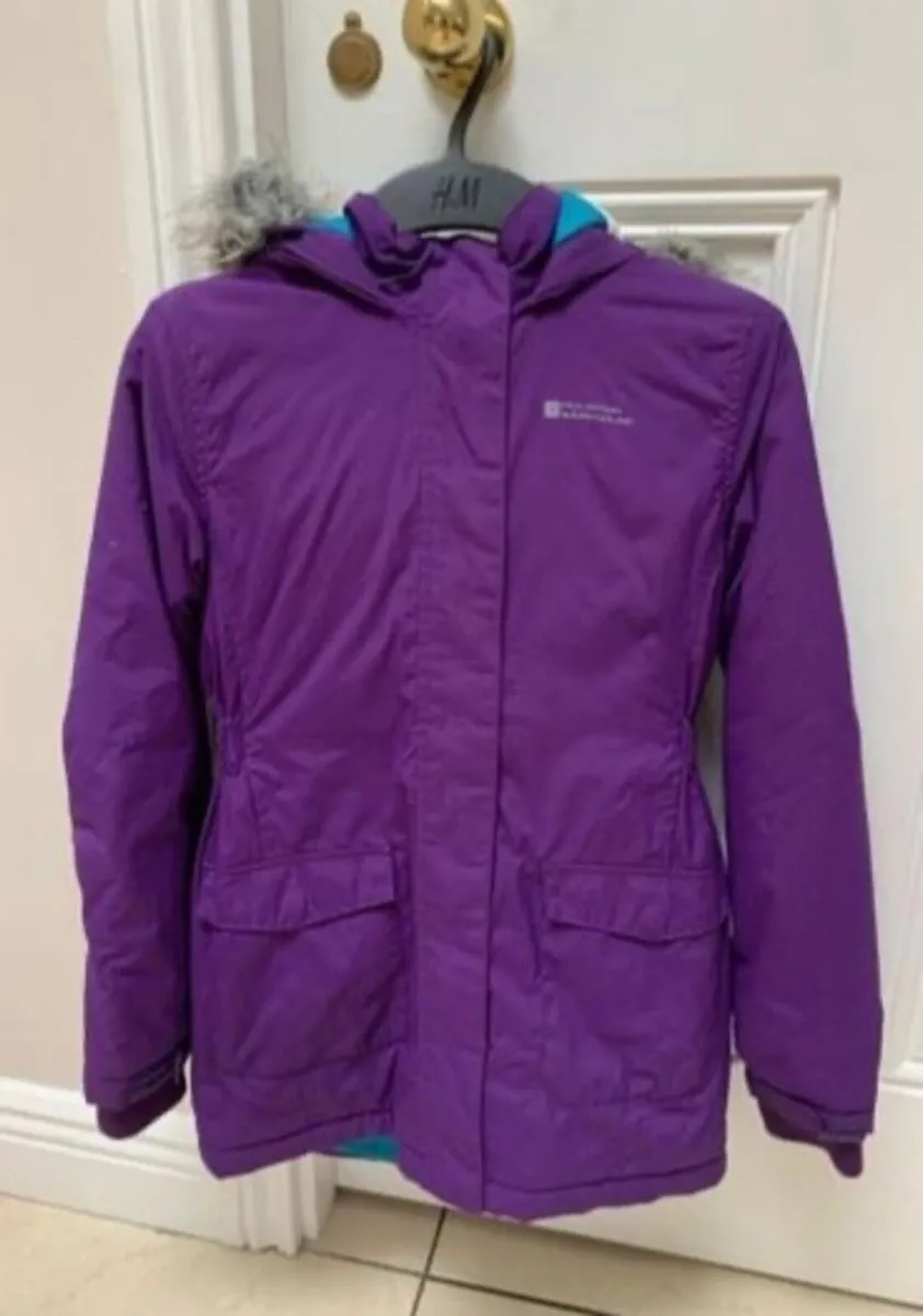 Mountain Warehouse Purple Girls Winter Coat - Image 1