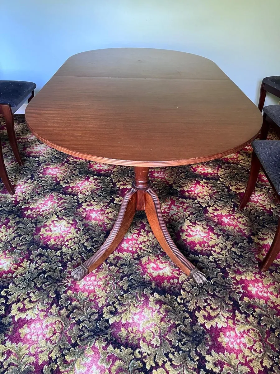 Mahogany Dining Room Table - Image 1