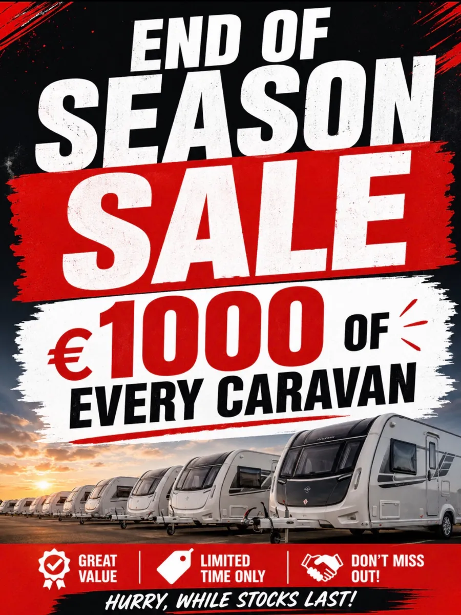 All caravans reduced clear out sale  for new stock - Image 1