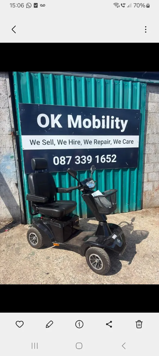 mobility scooter 9 months old - Image 4