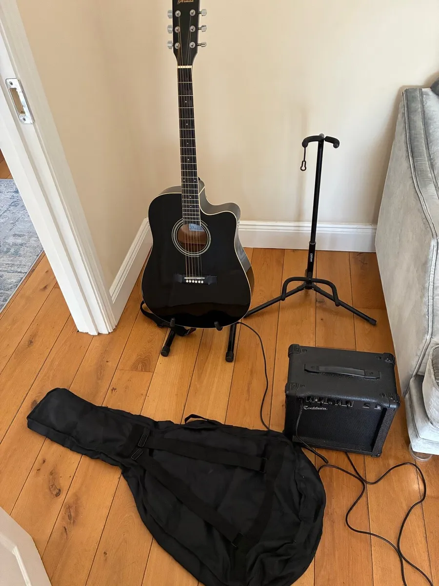 Electro Acoustic Guitar, Amp & Accessories - Image 2