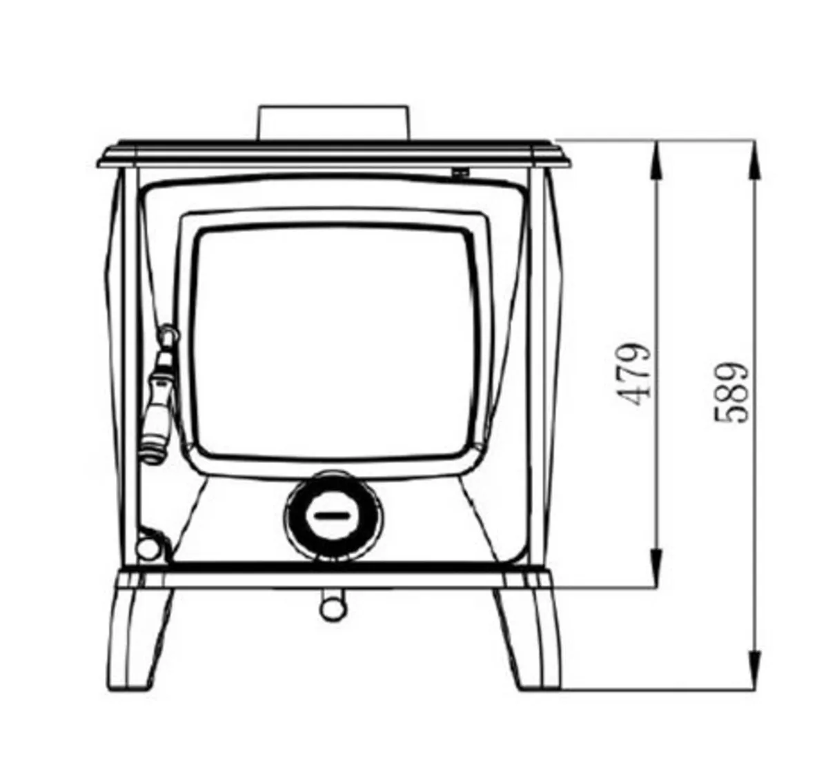 Riga Stove 8kw New - Image 4
