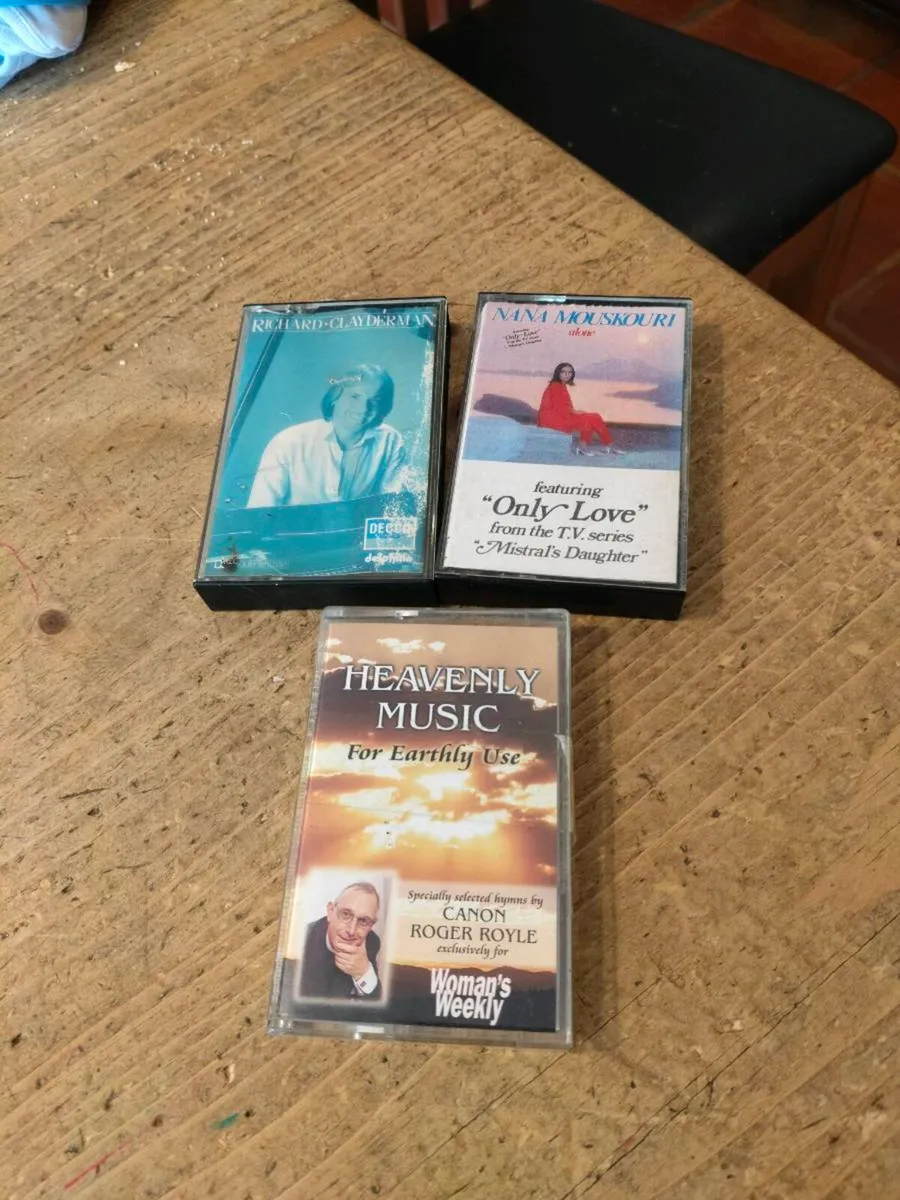 Cassette tapes, Great condition 
Richard Clayderma - Image 1