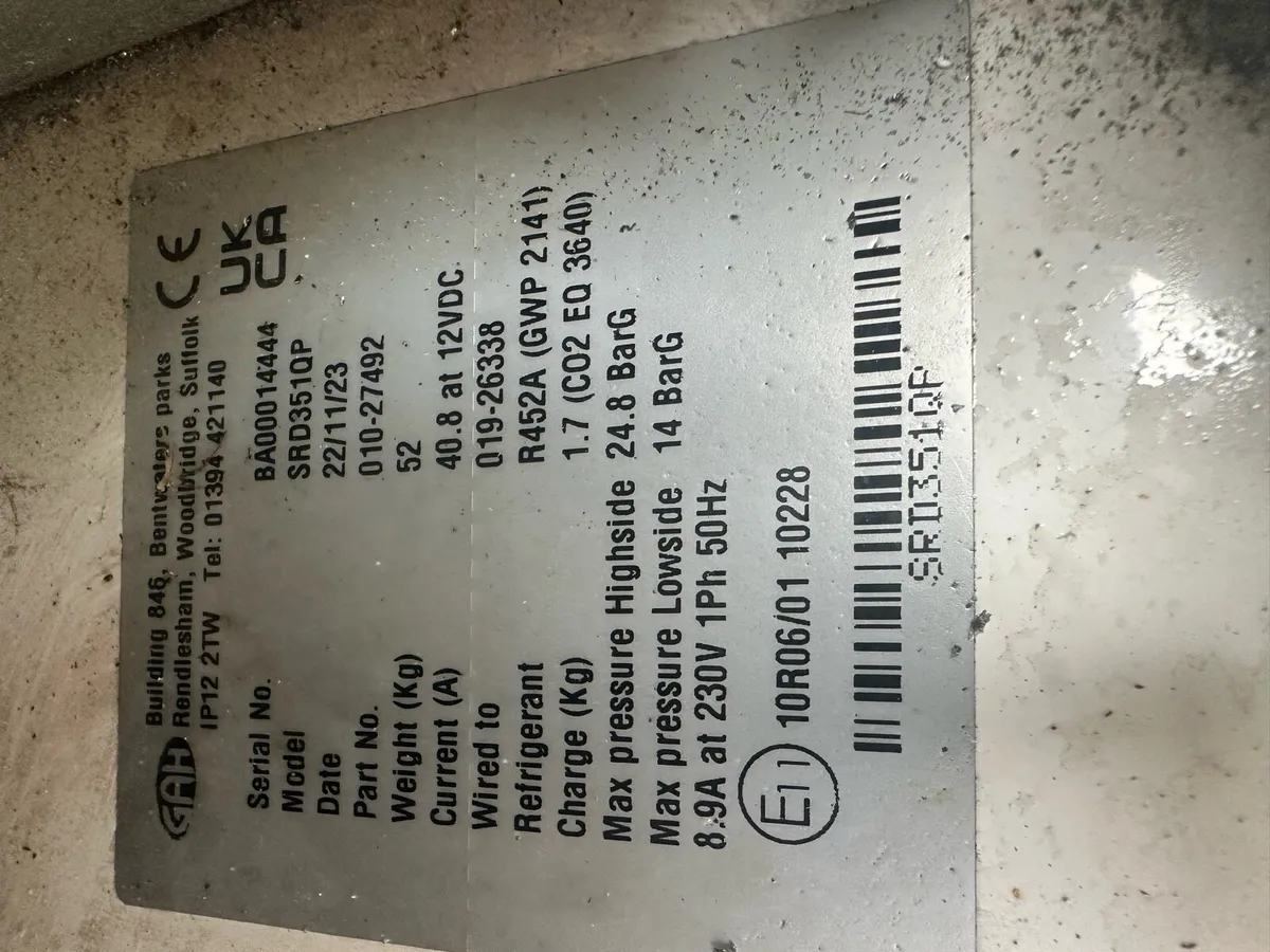 GAH Refrigeration Medium Panel Van Unit - Image 2