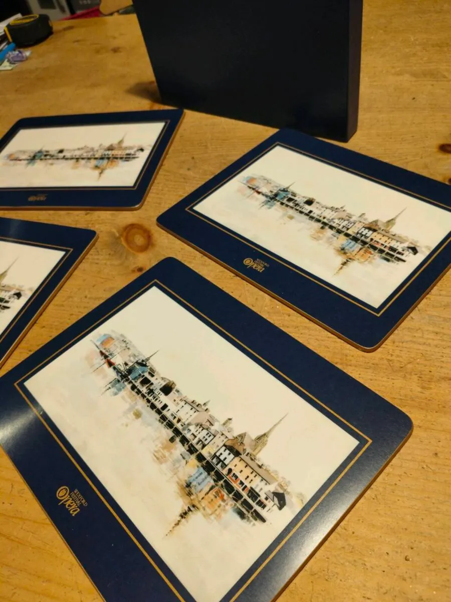Wexford Opera festival placemats set new in box.
S - Image 3