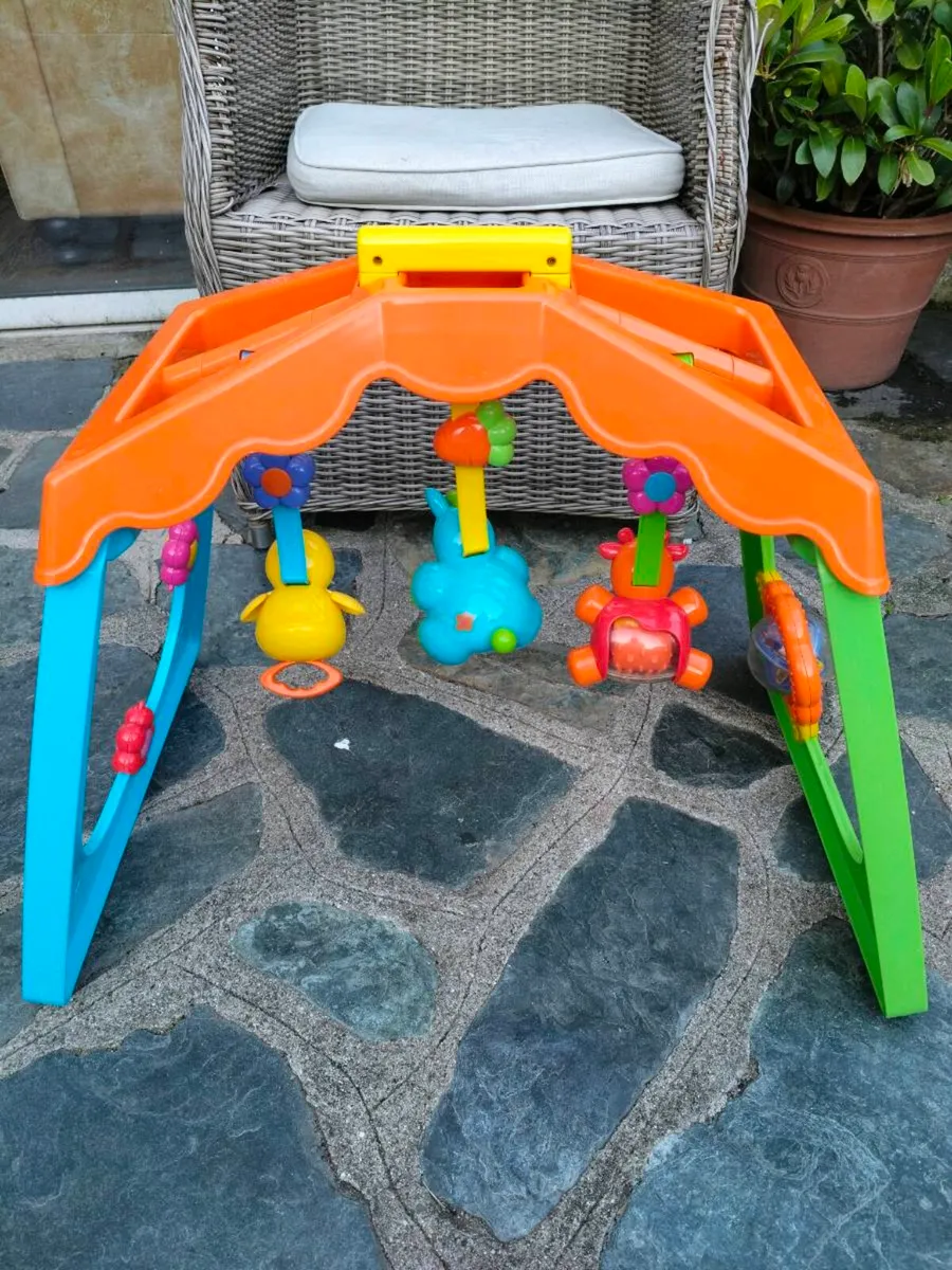 Blossom Farm Baby Play Arch is a plastic activity - Image 2