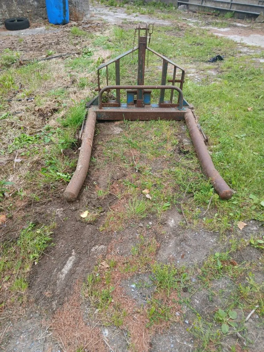 Bale lifter and bale spike - Image 1