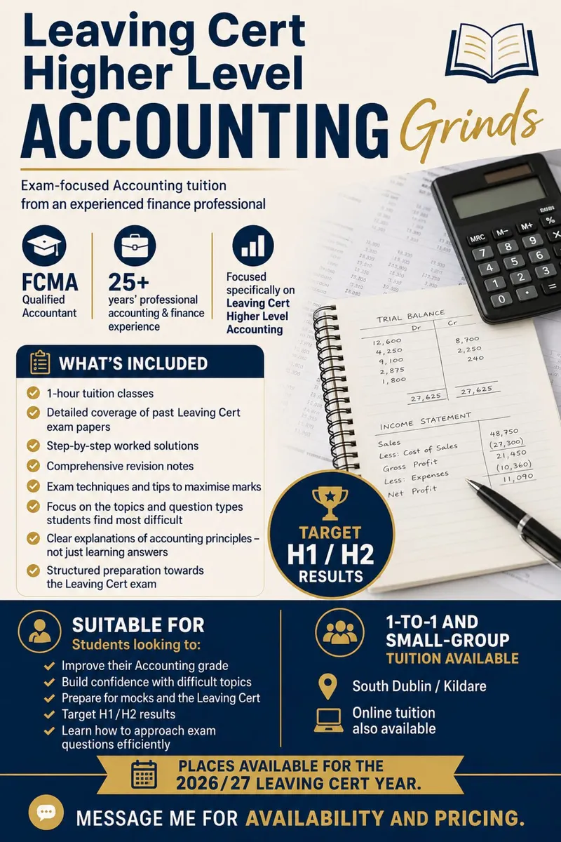 Accounting Grinds / Tuition - Image 3
