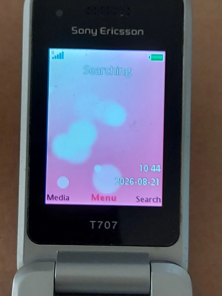 Sony Ericsson T707 Mobile Flip Phone, Open Network - Image 4