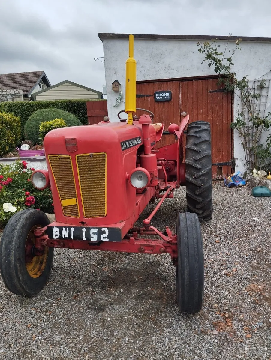 David Brown 950 vintage tractor - Image 3