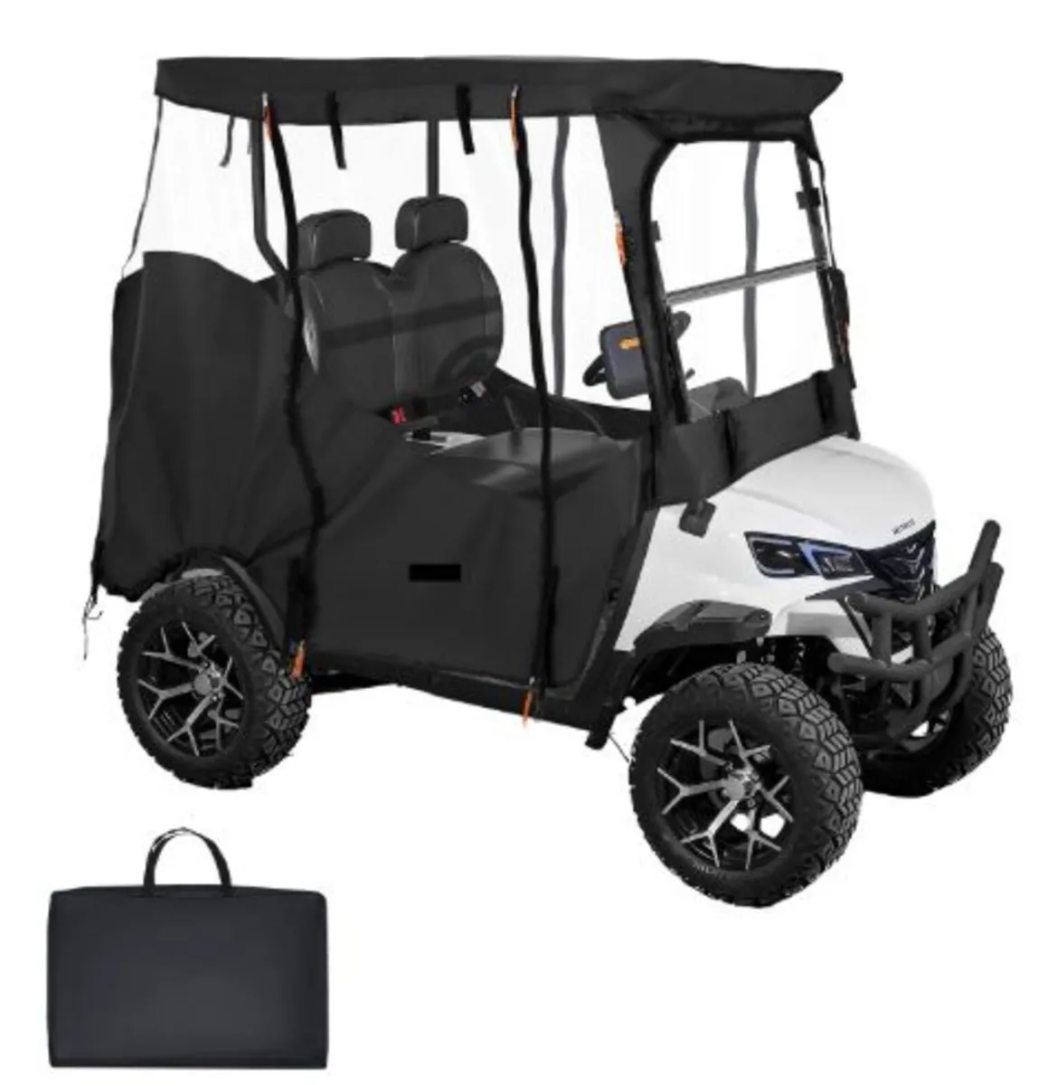 Golf Cart Cover, Visible Full-Enclosure 2&2+2 - Image 4