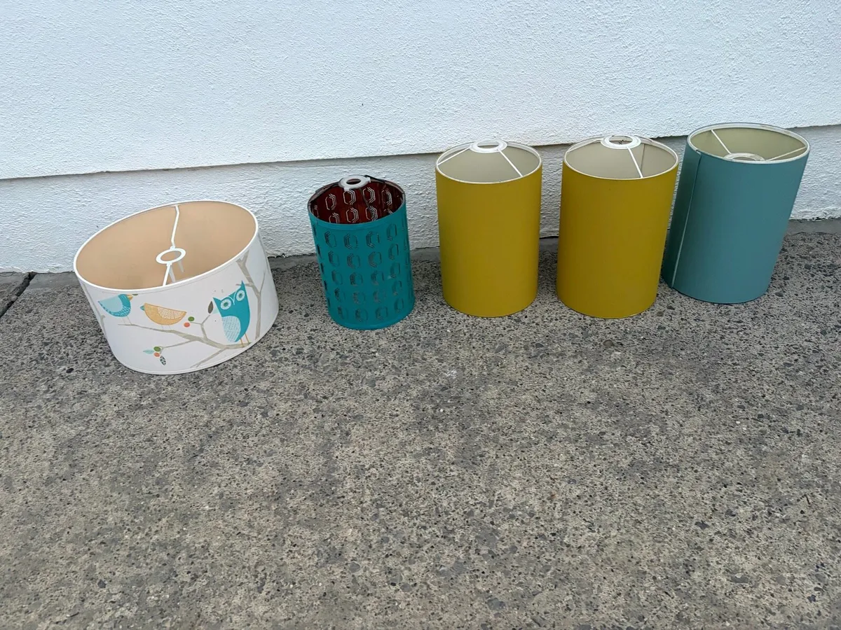 lamp shades €10 for all - Image 1