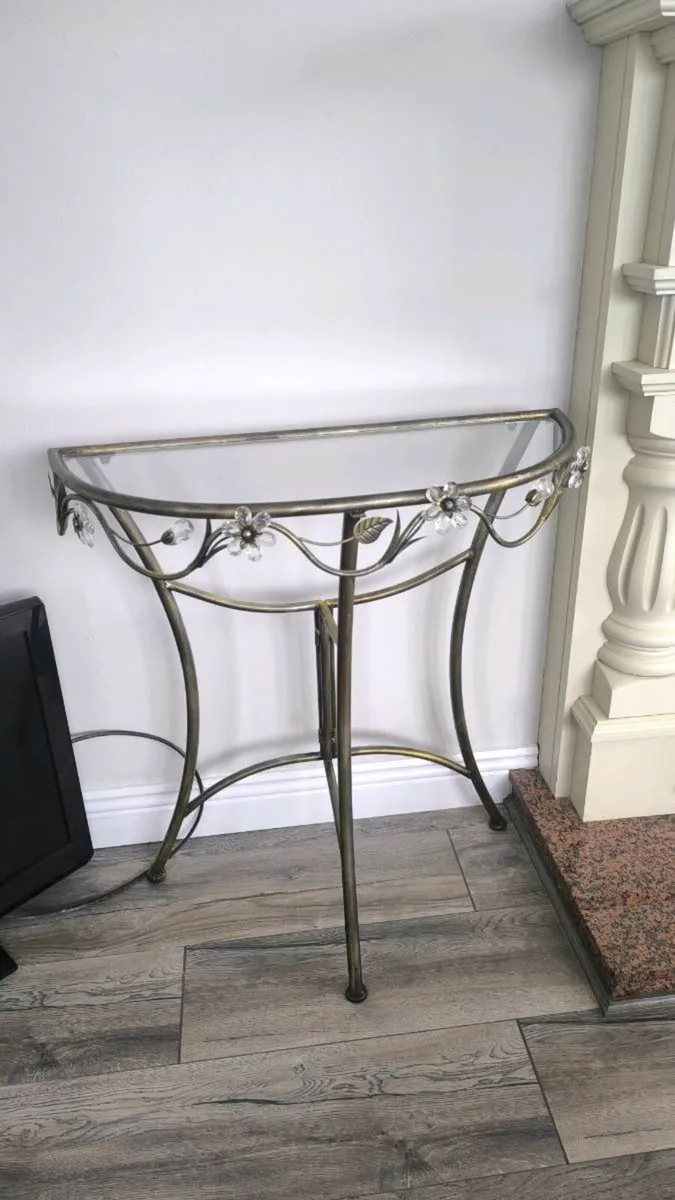 Decorative Glass Table