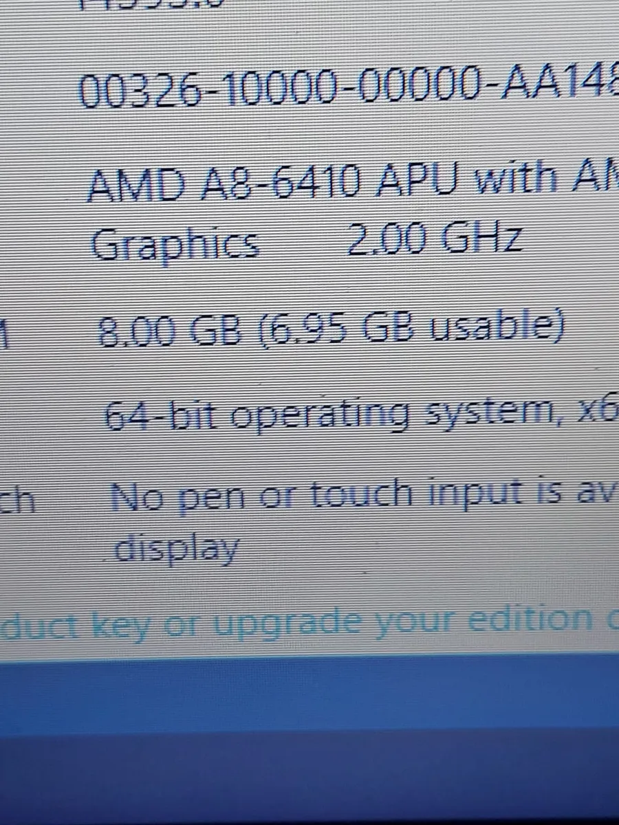 HP 15.6" Laptop, 8GB Ram, 1 TB HDD, Win 10 - Image 4