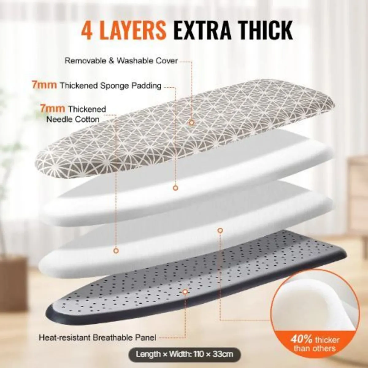 Ironing Board with Large 51 x 13 Ironing - Image 2