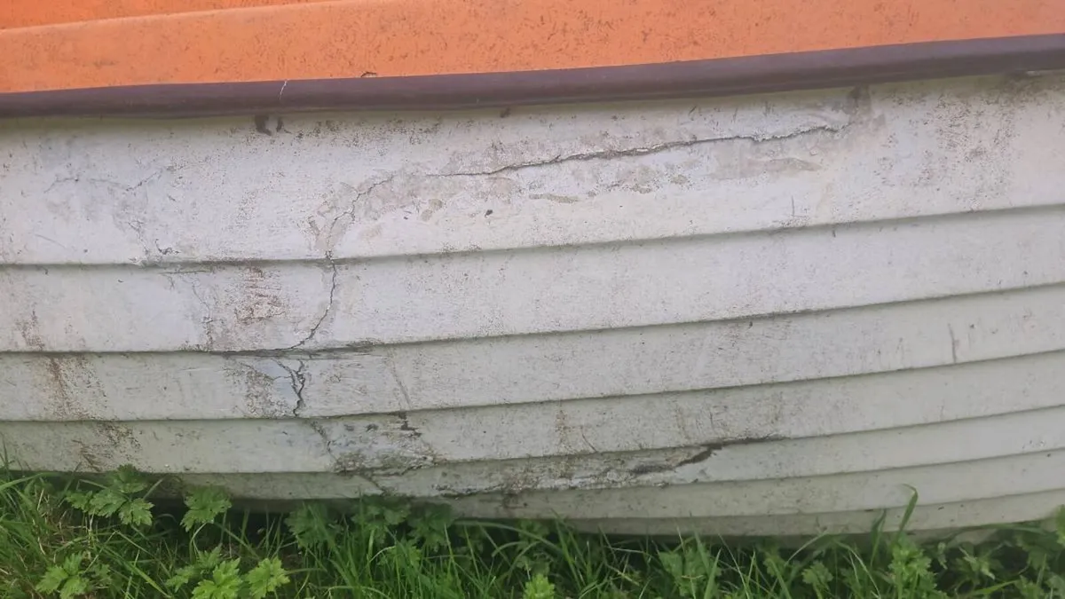 Boat project fiberglass damage - Image 3