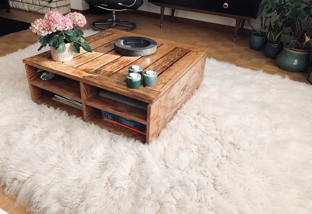 Premium Shaggy Flokati Greek Rugs Colour - Image 4