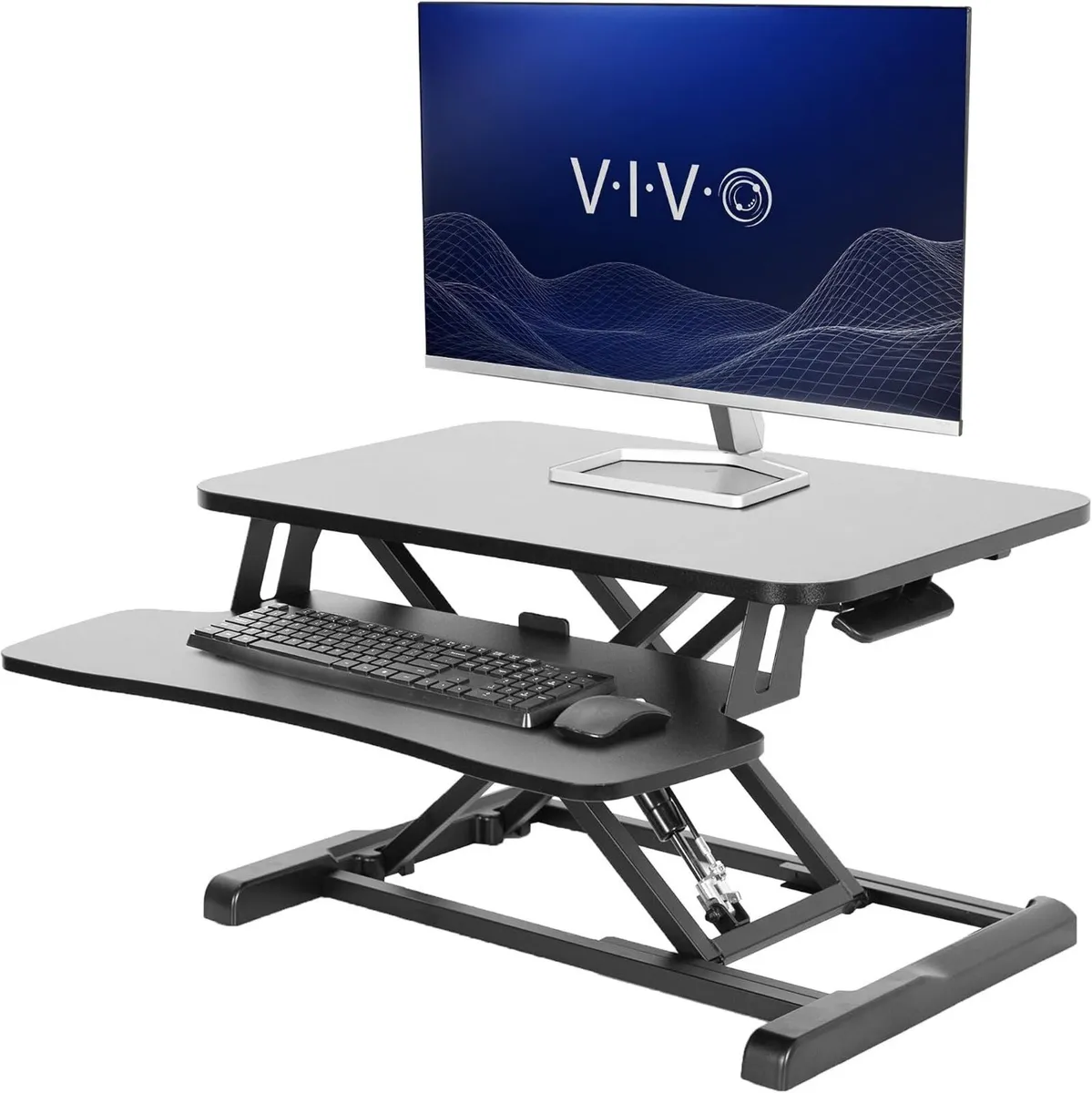 Standing Desk Converter Height Adjustable Riser - Image 1