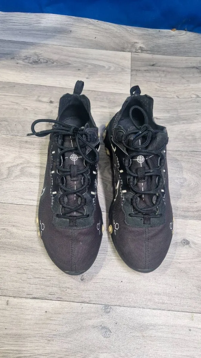 Nike React Element 55 — Black & White — Size UK 9 - Image 3