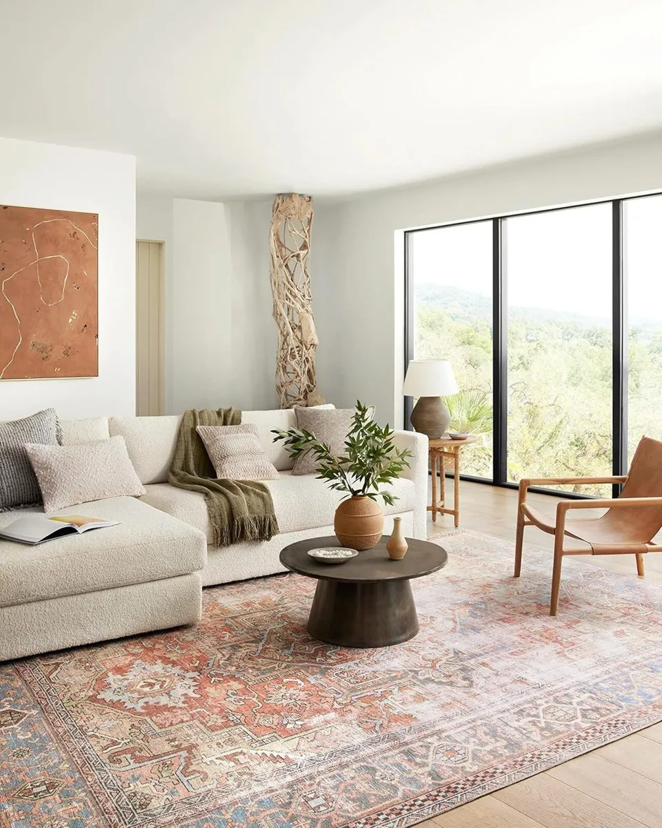 Ii Loren Terracotta Sky Area Rug - Image 3