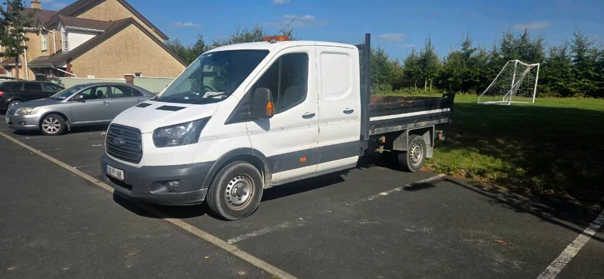 Ford transit tipper with storage - Image 3