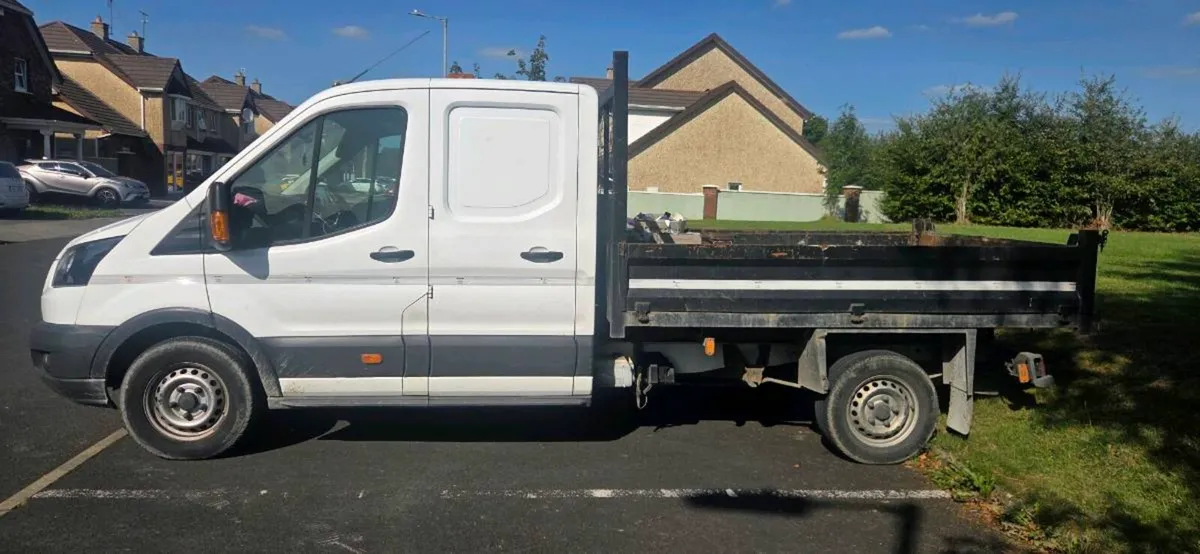 Ford transit tipper with storage - Image 4