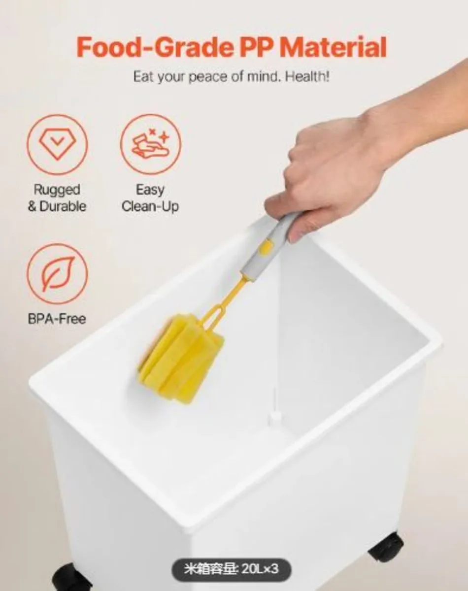 Ingredient Bin, 20.8 L Capacity Ingredient Storage - Image 3