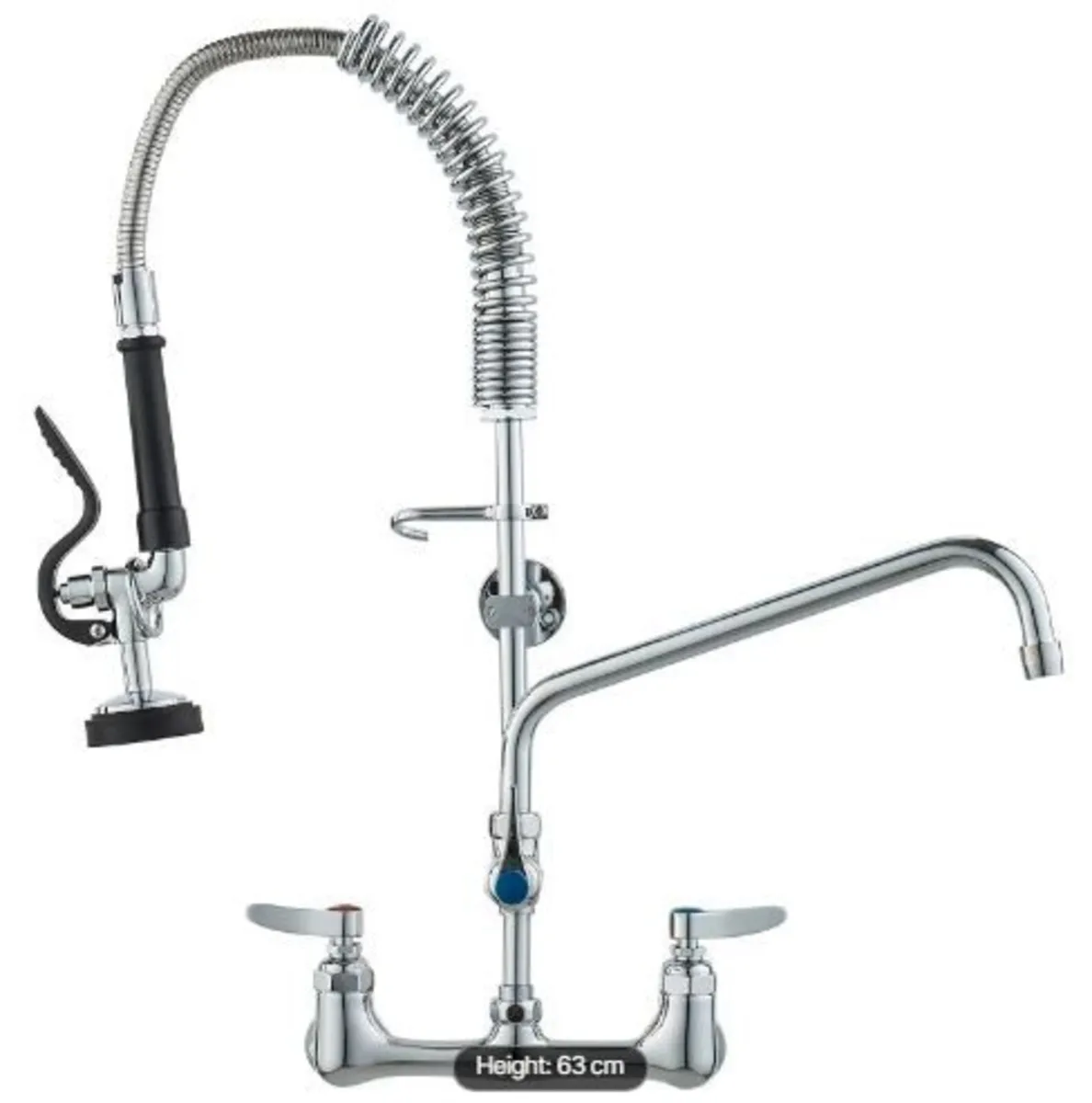 Commercial Faucet with Pre-Rinse Sprayer - Image 3