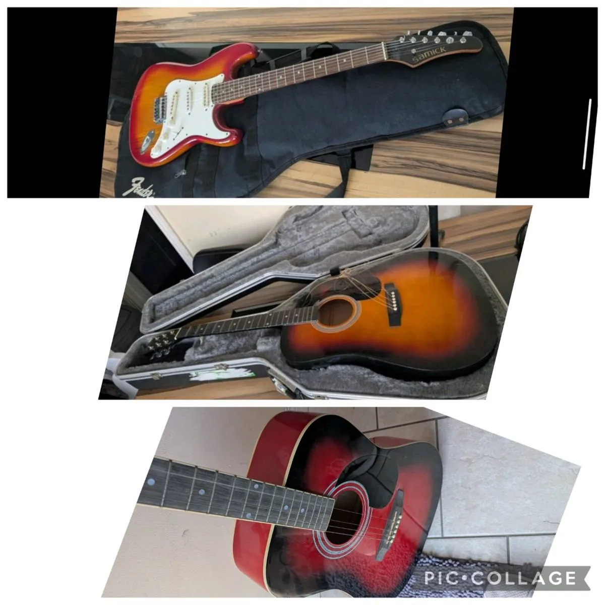 3 Guitars for the price of 1 first come first serv - Image 1
