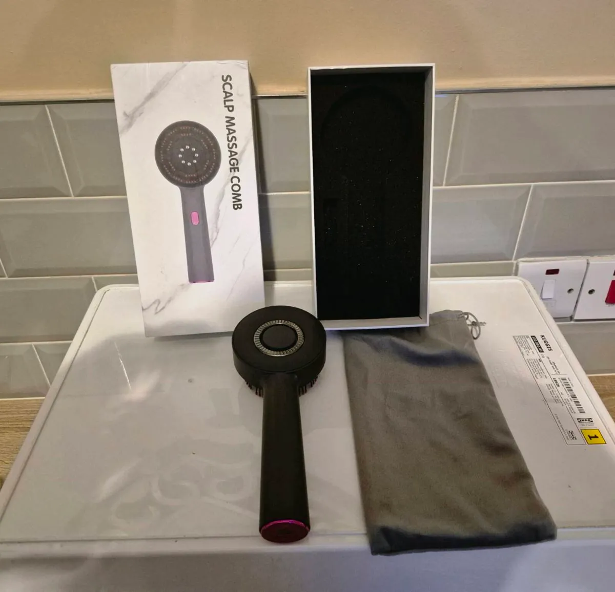 2-IN-1 ELECTRIC SCALP MASSAGER AND HAIR OIL APPLIC - Image 2