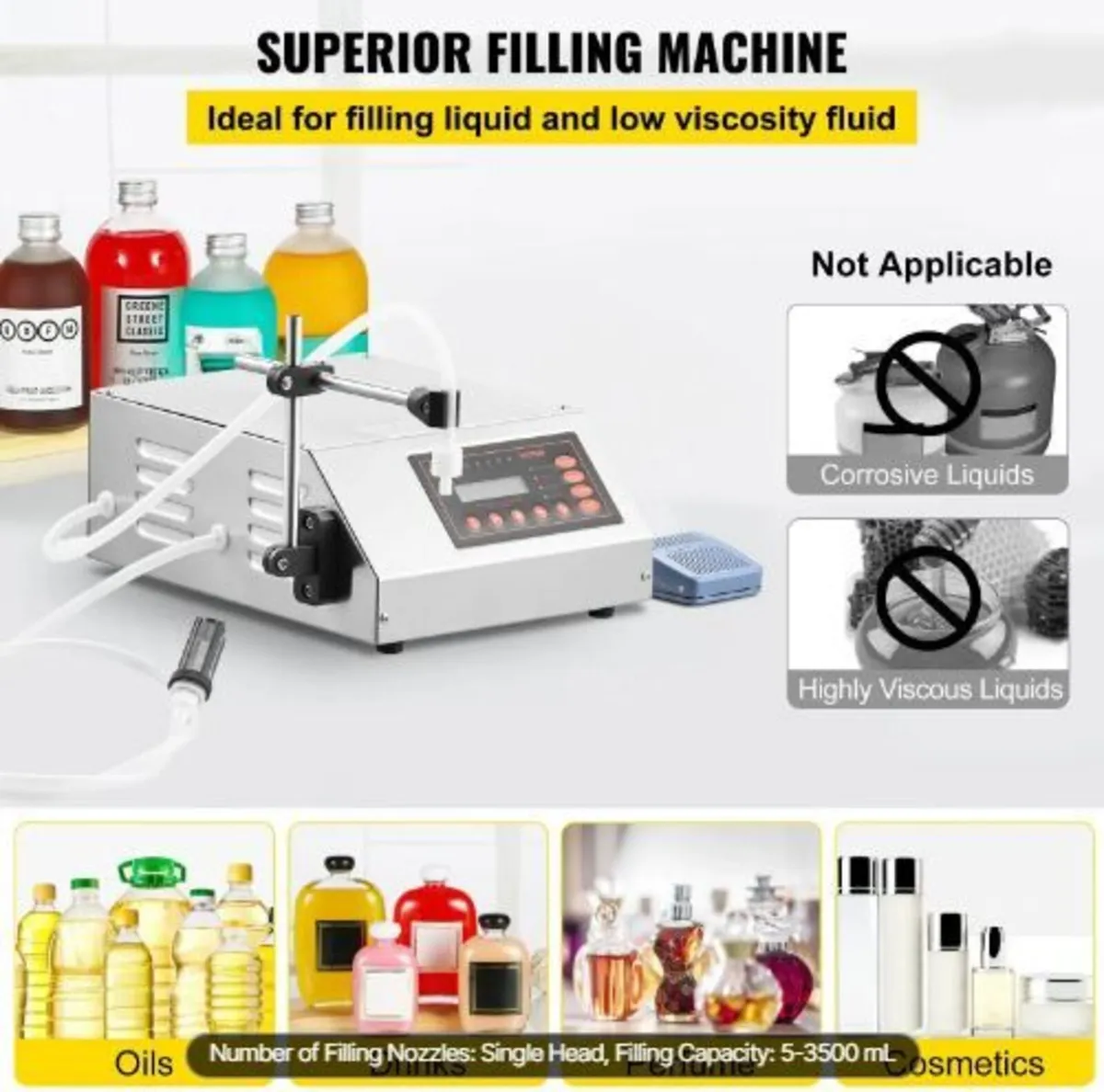 Liquid Filling Machine 5-3500ml - Image 2