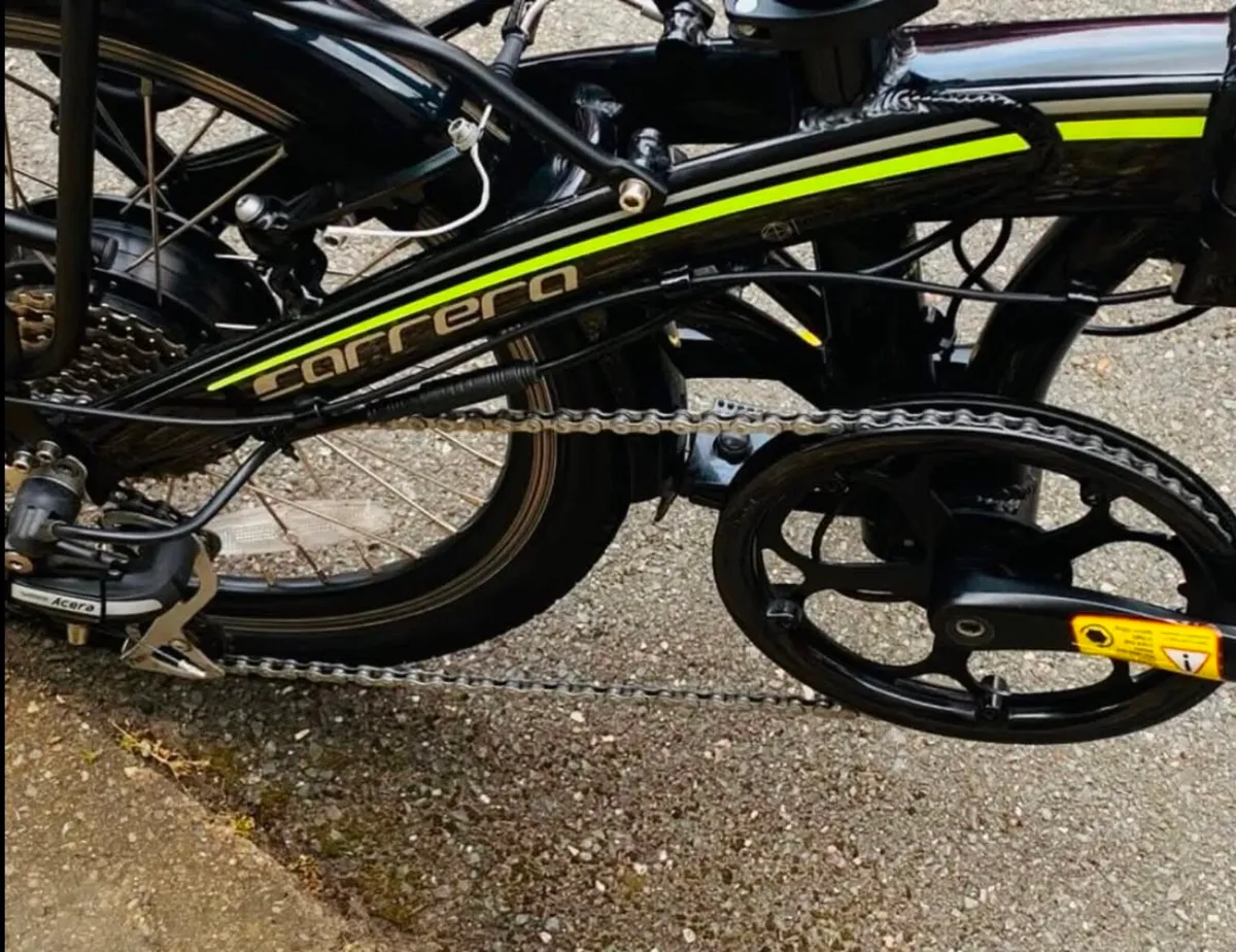 CARRERA CROSSCITY E FOLDING ELECTRIC BIKE FEATURIN - Image 4