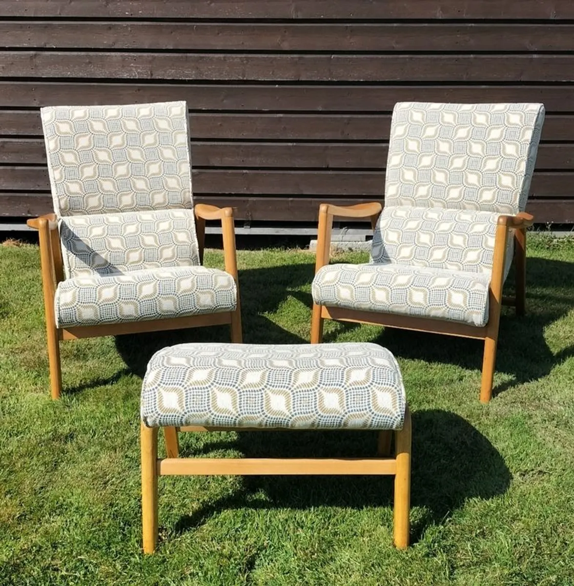 Mid Century Vintage G Plan Siesta Armchairs - Image 2