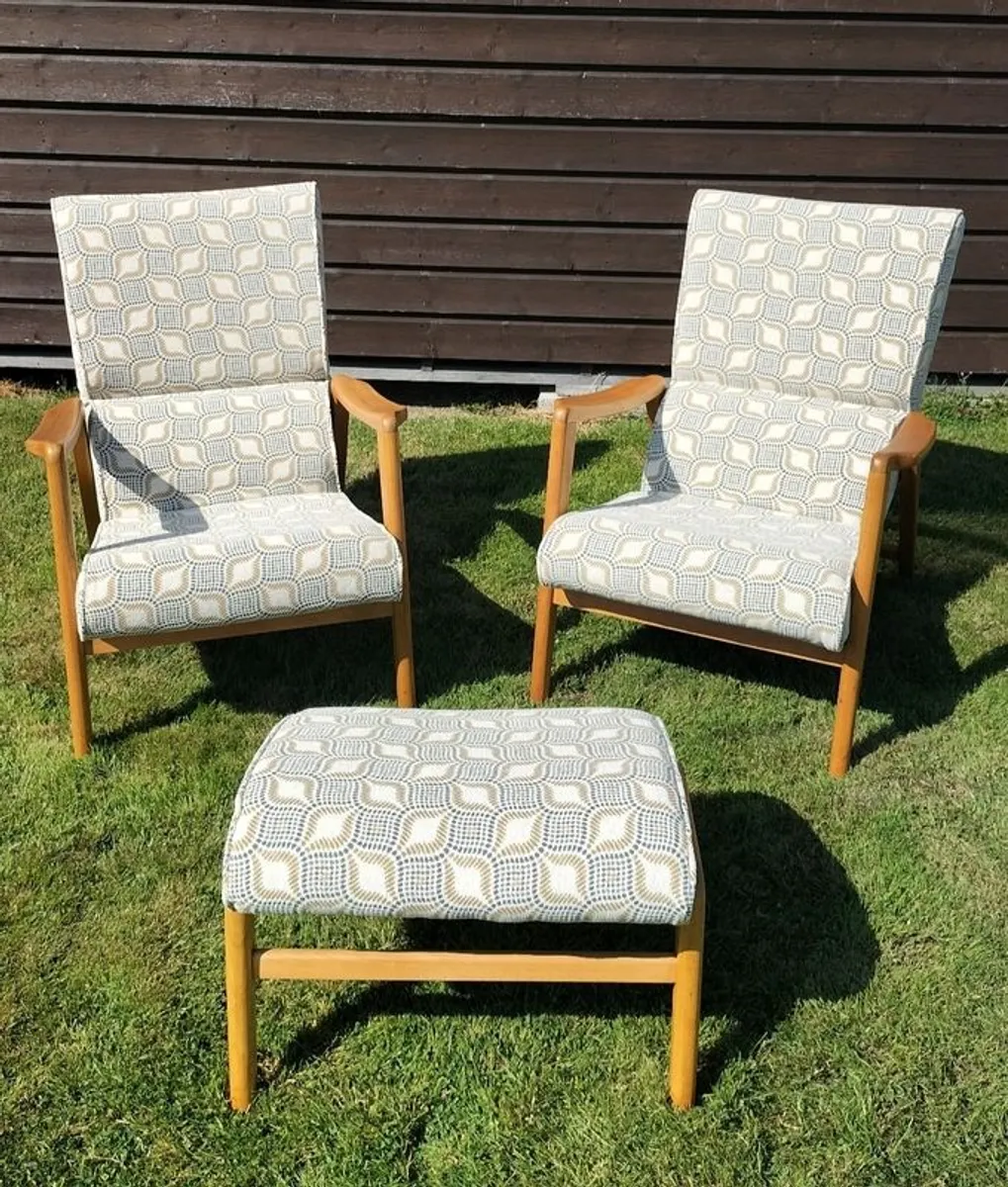 Mid Century Vintage G Plan Siesta Armchairs - Image 3