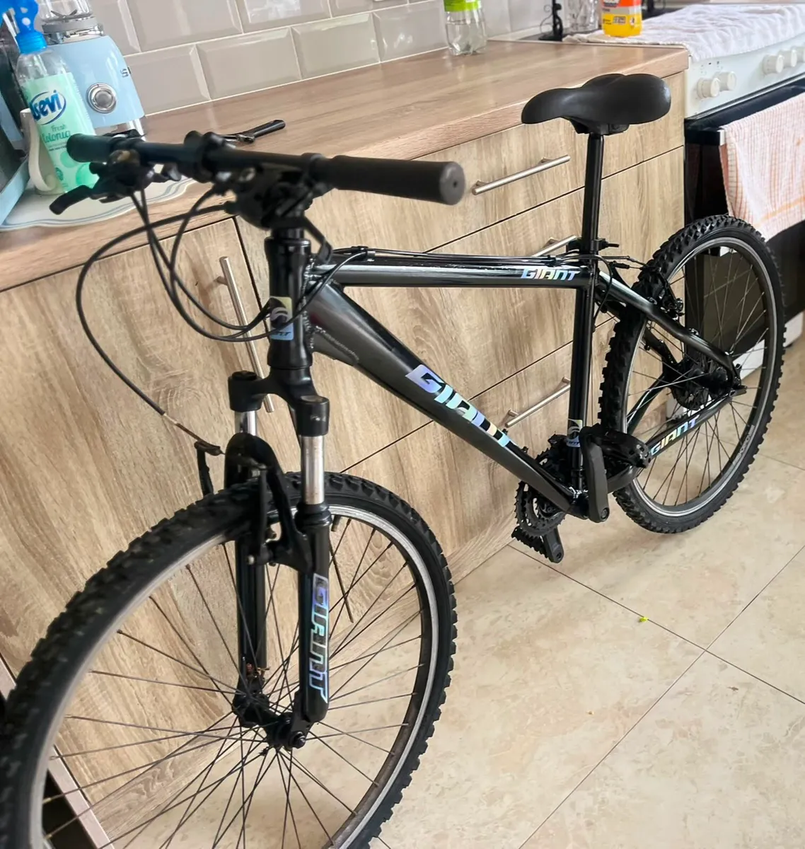 ADULTS GIANT 18 FRAME BRAKES GEARS WORKING PERFECT - Image 1