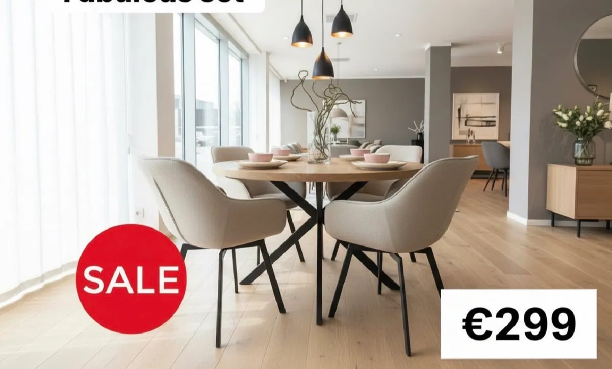 New dining table chairs for quick sale in D6 - Image 2