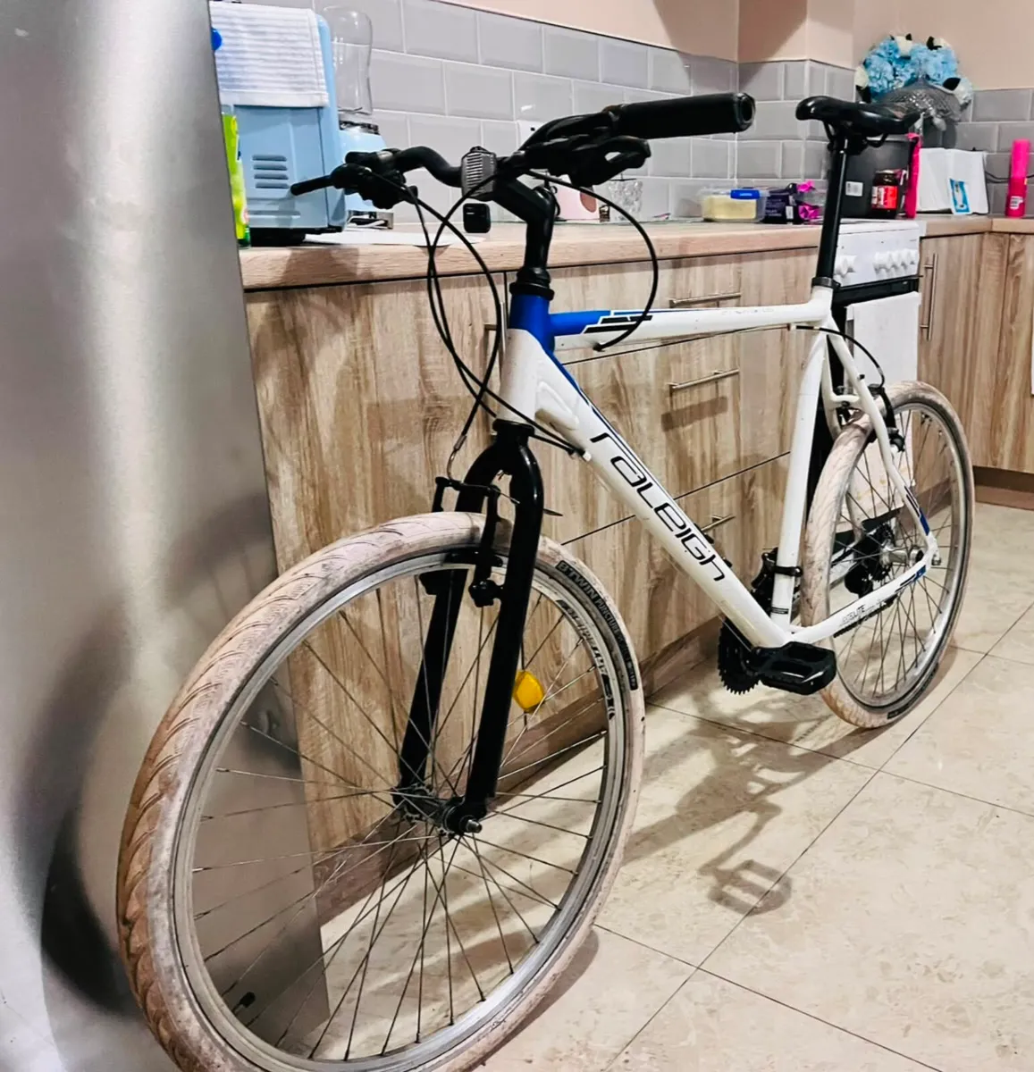 ADULTS RALEIGH BIKE BRAKES AND GEARS ARE WORKING P - Image 1