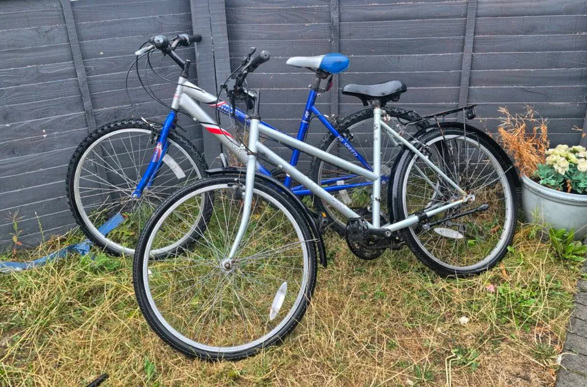 JOB LOT OF 2 ADULTS BICYCLES FULLY SERVICE SELLING - Image 2