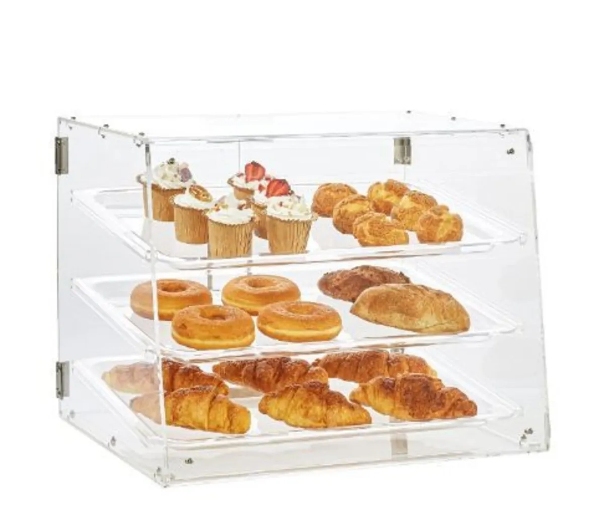 Pastry Display Case, 3-Tier Commercial - Image 3