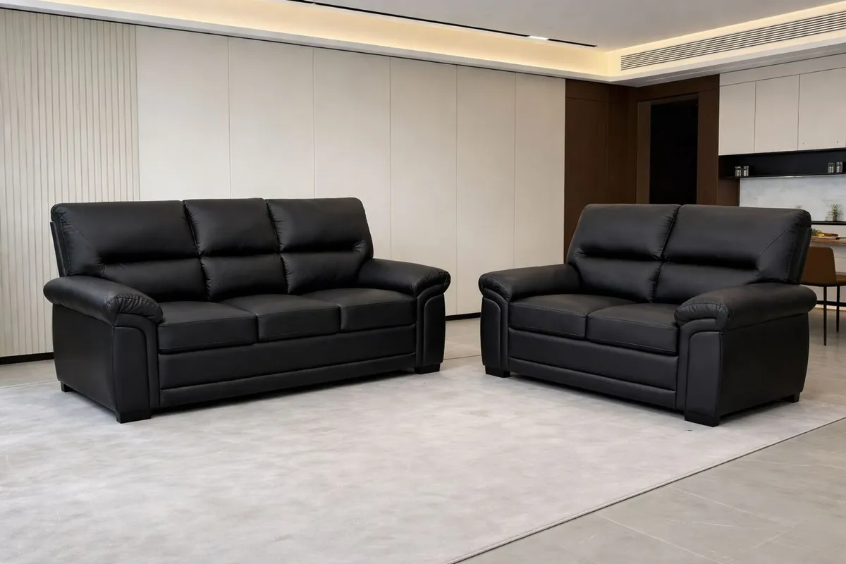 Brand new leather sofa - Image 1